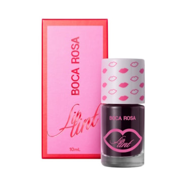Lip Tint Boca Rosa Cor Vermelho