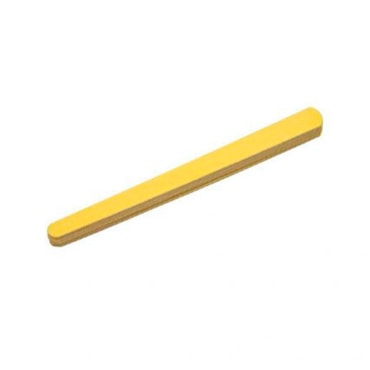 Lixa Para Unhas Descartável Santa Clara Amarelo Canário com 6un