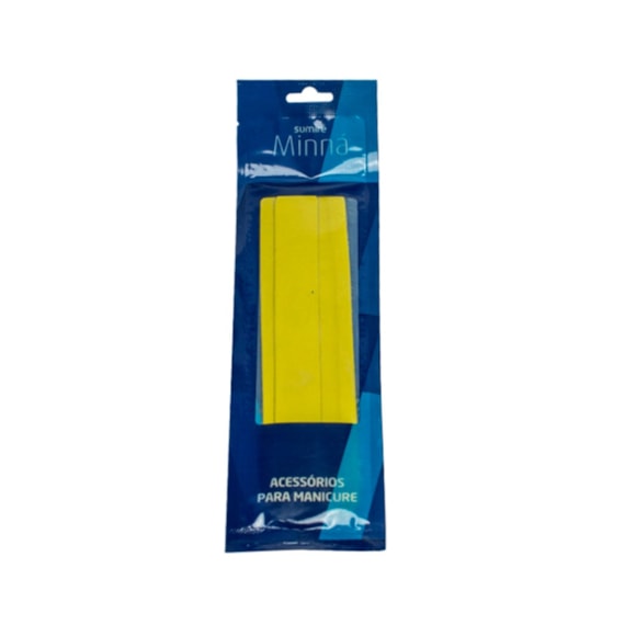 Lixa Para Unhas Minná Americana Canário com 3un