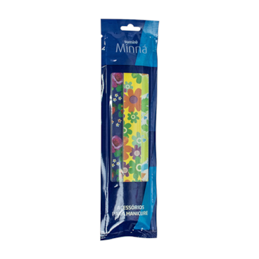 Lixa Para Unhas Minná Estampada com 3un