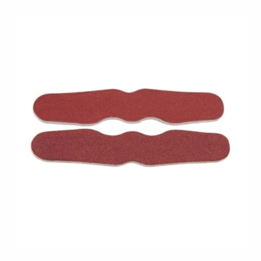 Lixa Polidora Para Unhas Santa Clara Com 6 Faces Vermelha