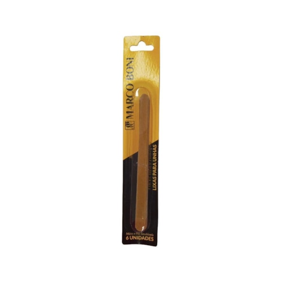 Lixas Para Unhas Marco Boni com 6un