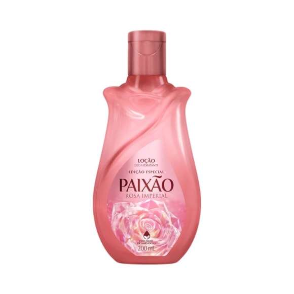 Loção Corporal Paixão Rosa Imperial Ação Desodorante 200ml