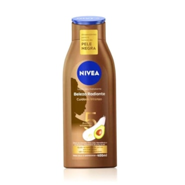 Loção Hidratante Corpo Nivea Beleza Radiante Pele Negra Cuidado Intenso
