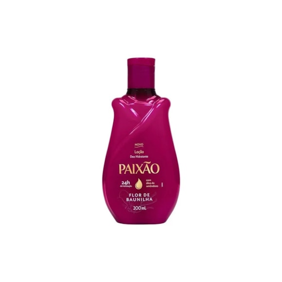 Loção Hidratante Corpo Paixão Flor Baunilha 200ml