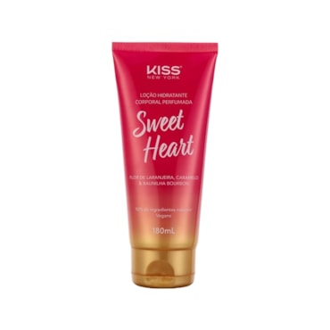 Loção Hidratante Corporal Kiss New York Sweet Heart 180ml