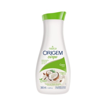 Loção Hidratante Corporal Nazca Origem Coco 380ml