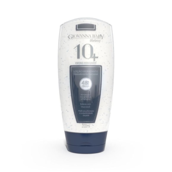 Loção Hidratante Desodorante Giovanna Baby 10+ Blueberry 200ml