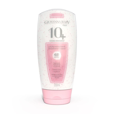 Loção Hidratante Desodorante Giovanna Baby 10+ Classic 200ml 