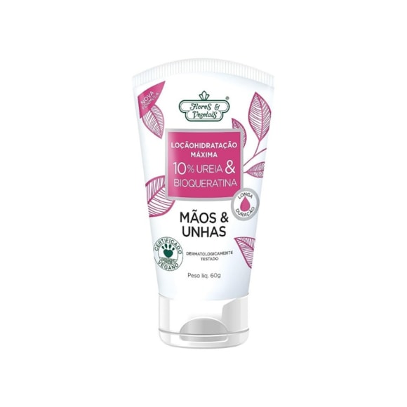 Loção Hidratante Flores E Vegetais Hidratação Max Uréia 60g