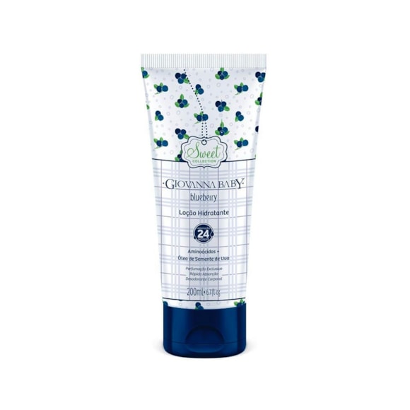 Loção Hidratante Giovanna Baby Blueberry 200ml