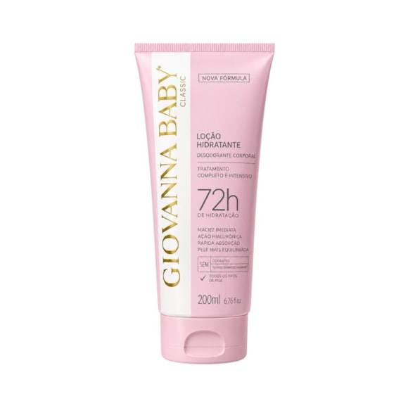 Loção Hidratante Giovanna Baby Classic 200Ml