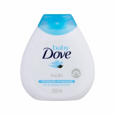 Loção Hidratante Infantil Dove Baby Hidratação Enriquecida 200ml 