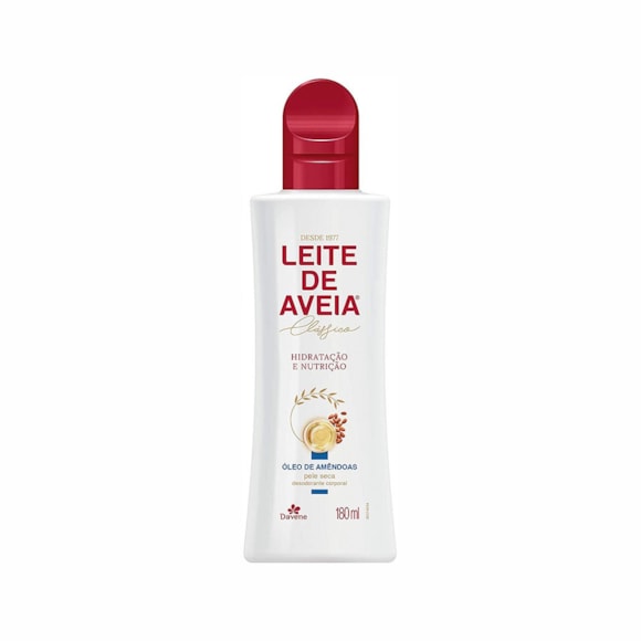 Loção Hidratante Leite De Aveia Davene Amêndoas 180ml