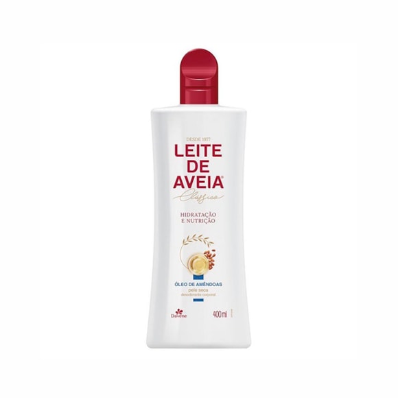 Loção Hidratante Leite De Aveia Davene Amêndoas 400ml