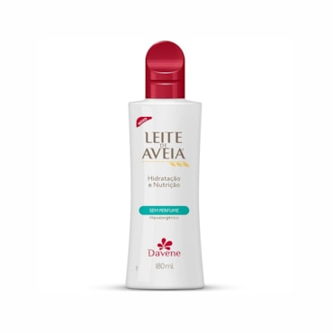 Loção Hidratante Leite De Aveia Davene Hipoalergênico 180ml