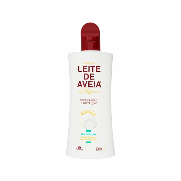 Loção Hidratante Leite De Aveia Davene Hipoalergênico 400ml