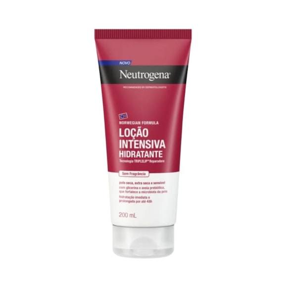 Loção Hidratante Neutrogena Intensivo Sem Fragância 200ml