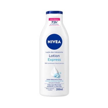Loção Hidratante Nivea Lotion Express 200ml
