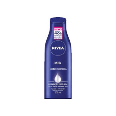 Loção Hidratante Nivea Milk Extra Seca