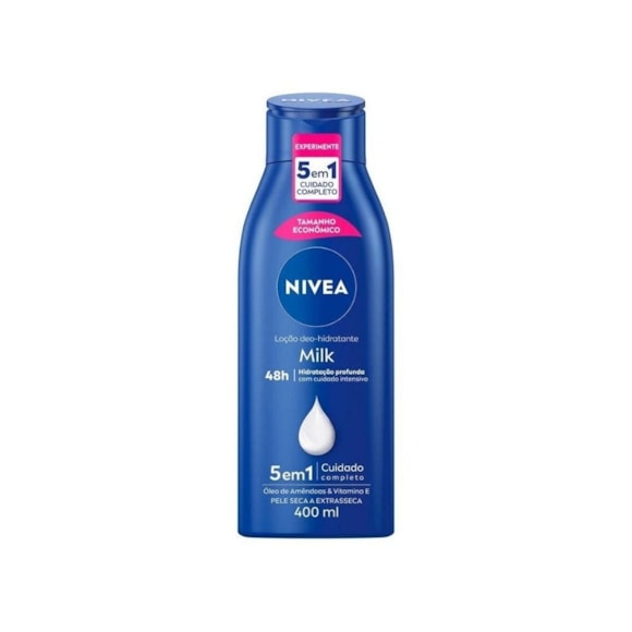 Loção Hidratante Nivea Milk Extra Seca