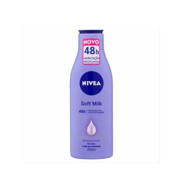Loção Hidratante Nivea Soft Milk Pele Seca 200ml