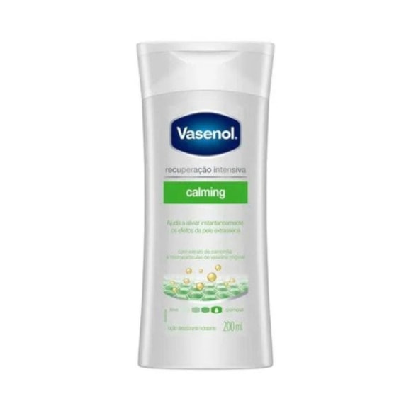 Loção Hidratante Vasenol Recuperação Intensiva Calming Camomila 200ml