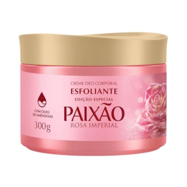 Loção Iluminadora Paixão Rosa Imperial Ação Desodorante 200g