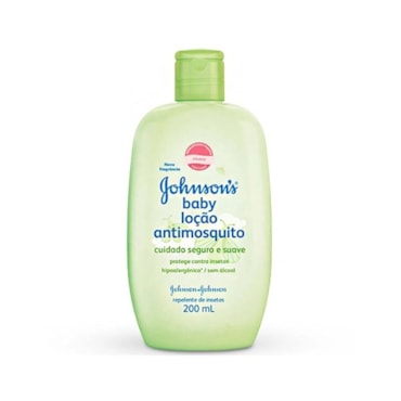 Loção Infantil Johnson E Johnson Baby Anti Mosquito 200ml 
