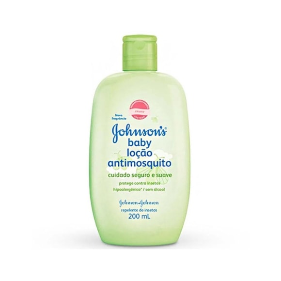 Loção Infantil Johnson E Johnson Baby Anti Mosquito 200ml