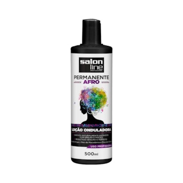 Loção Onduladora Permanente Afro Salon Line 500ml