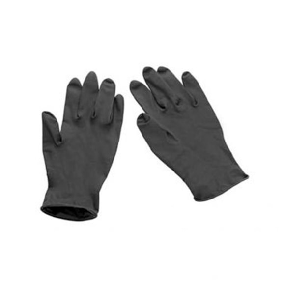 Luva Látex Santa Clara Black - 1 Par Tam. M