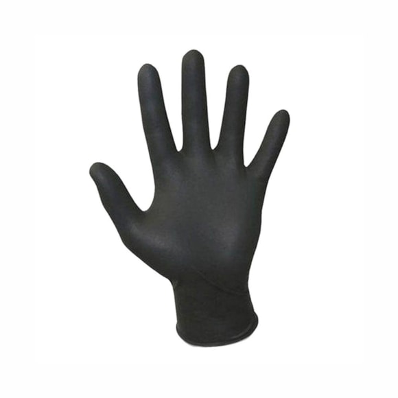 Luva Vertix Black c/10un Tam. G