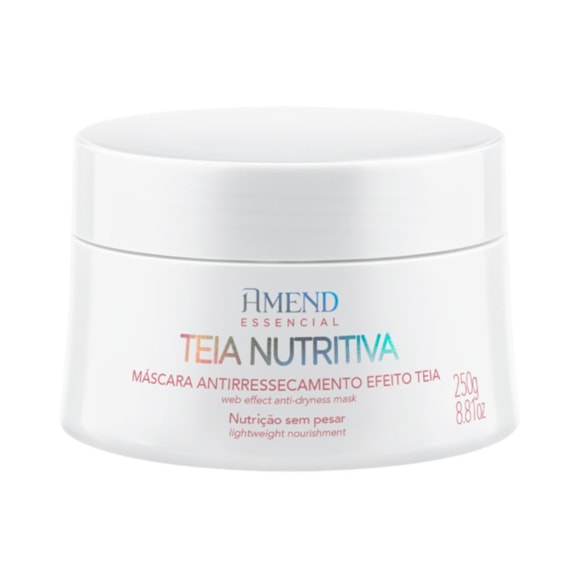 Máscara Antirressecamento Efeito Teia Amend Essencial Teia Nutritiva 250g