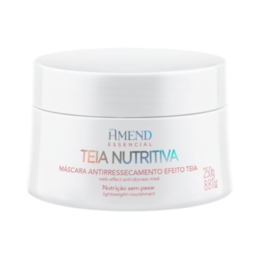 Máscara Antirressecamento Efeito Teia Amend Essencial Teia Nutritiva 250g