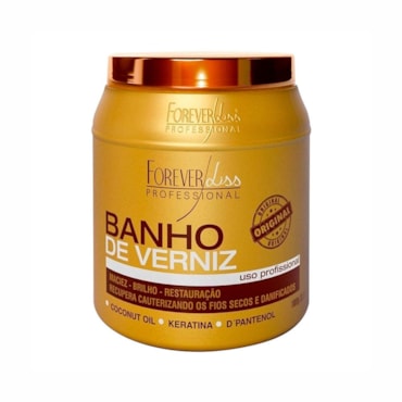 Máscara Banho De Verniz Forever Liss 1000g