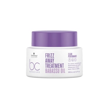 Máscara Bonacure Clean Frizz Away 200ml