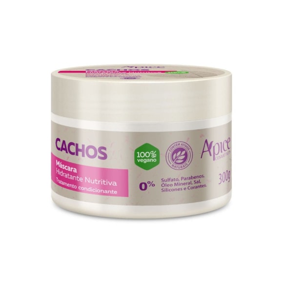 Máscara Capilar Apice Cachos Hidratação Nutrição 300g 