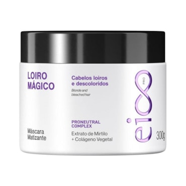 Máscara Capilar Eico Pro Loiro Mágico Matizante 300g