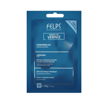 Máscara Capilar Felps Sachê Banho de Verniz 50g