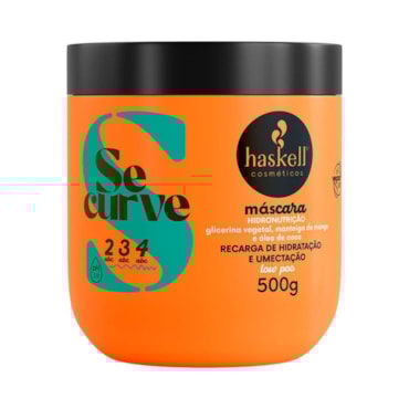 Máscara Capilar Haskell Hidronutrição Se Curve 500g
