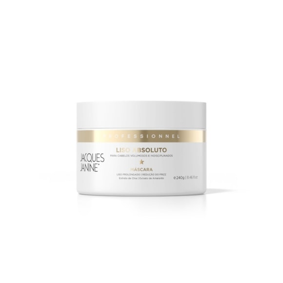 Máscara Capilar Jacques Janine Professionnel Liso Absoluto 240g