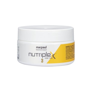 Máscara Capilar Macpaul Nutriplex 3 Home Care 250gr