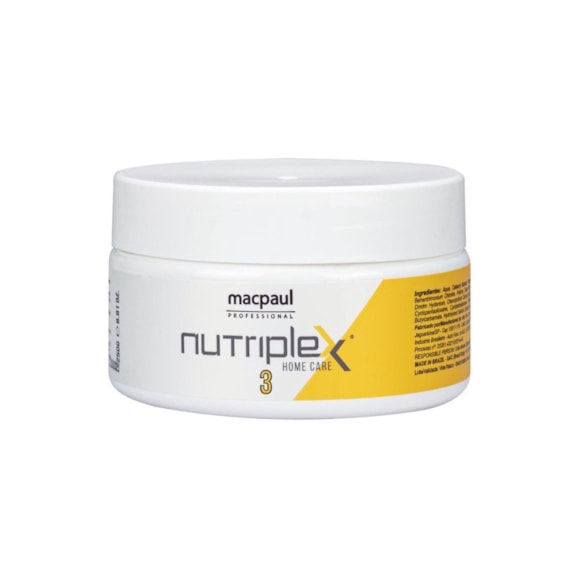 Máscara Capilar Macpaul Nutriplex 3 Home Care 250gr
