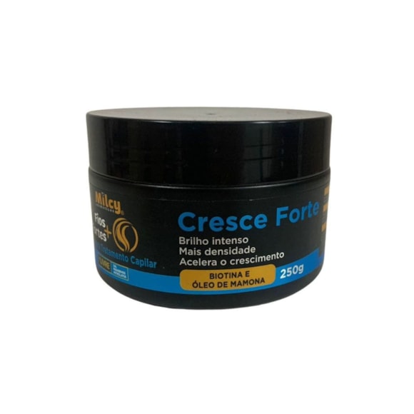Mascara Capilar Milcy Biotina Brilho Cresce Fio Forte 250G