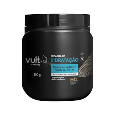 Máscara Capilar Vult Cabelos Recarga de Hidratação 500g