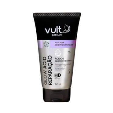 Máscara Capilar Vult Glow Acidificante Reparação 150ml