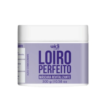 Máscara Capilar Widi Care Revitalizante Loiro Perfeito 300g