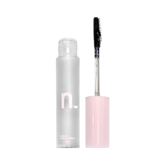 Máscara Cílios E Sobrancelha Nina Makeup Incolor Pantenol Lashes E Brow