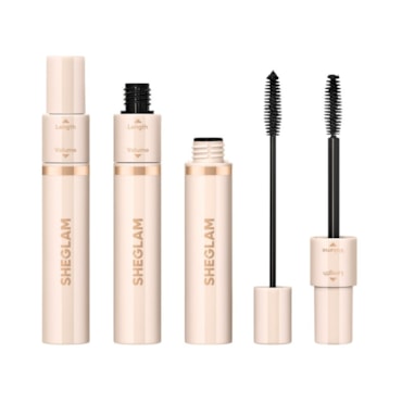 Máscara de Cílios 2 em 1 Sheglam Besties Black